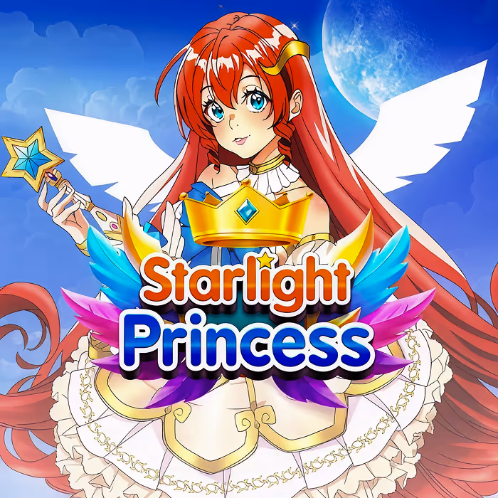 Starlight Princess anime slot with tumbling stars